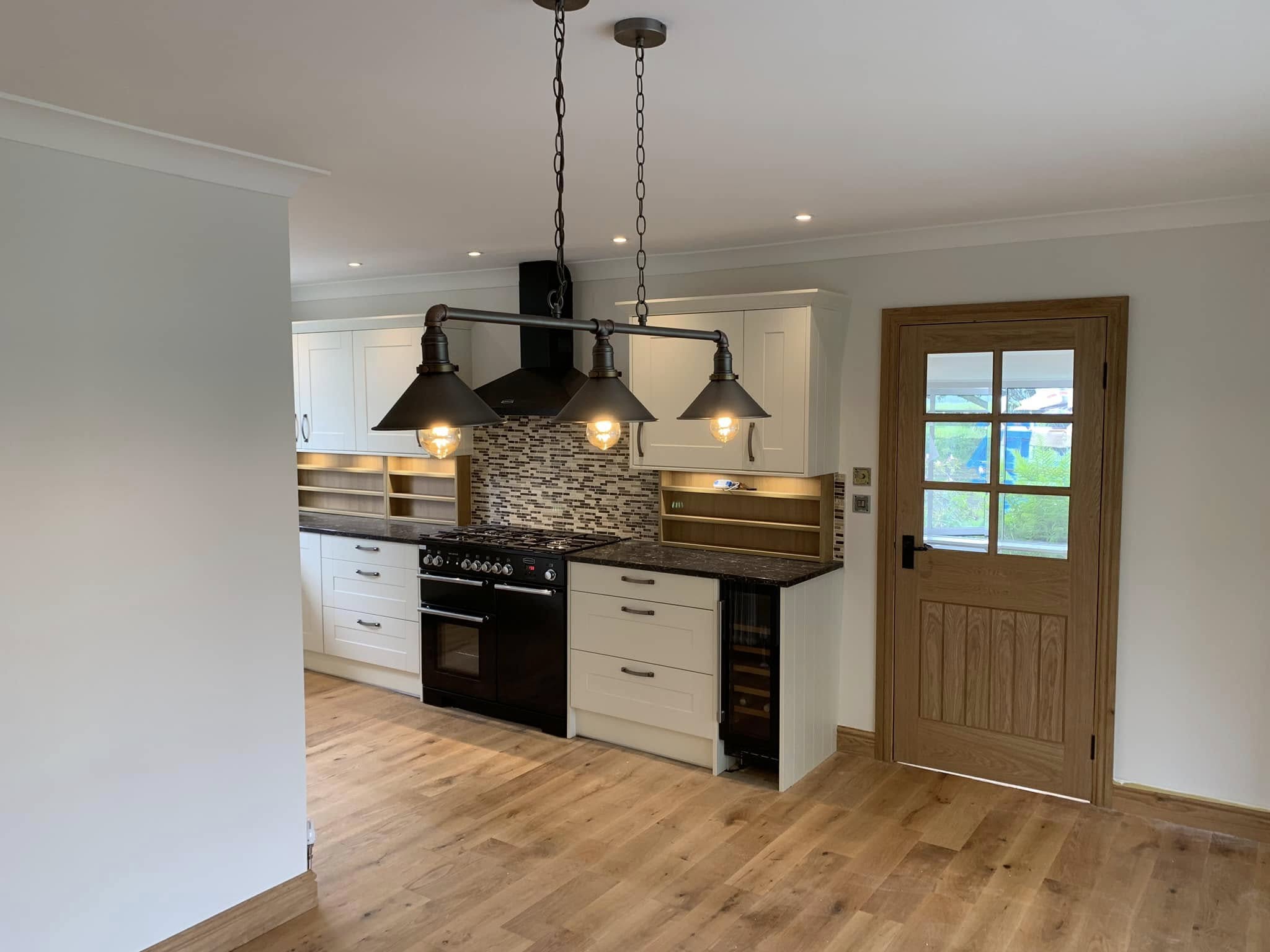 Feature wall joinery by Marshall & Co.