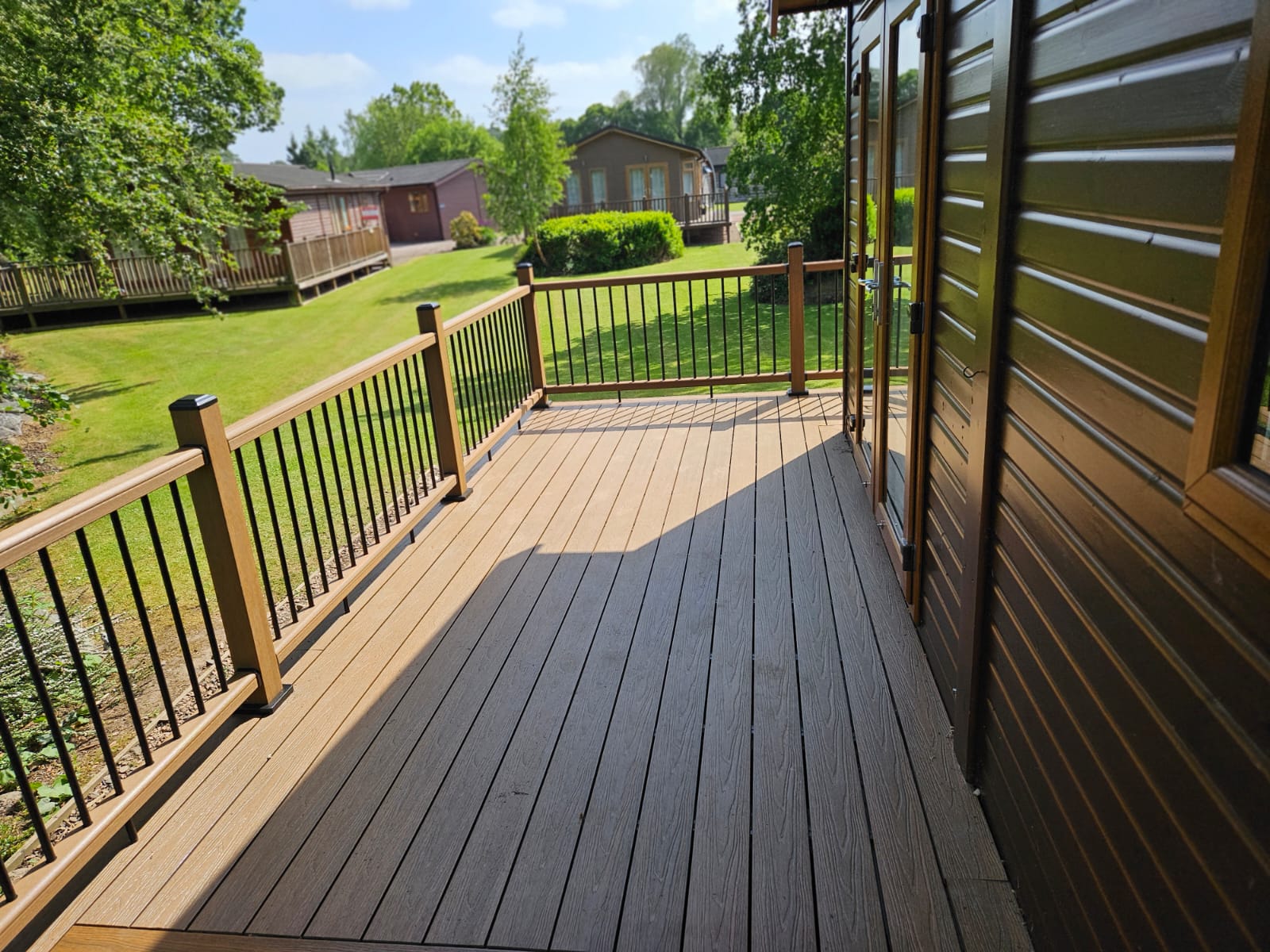 Outdoor living space, Perthshire