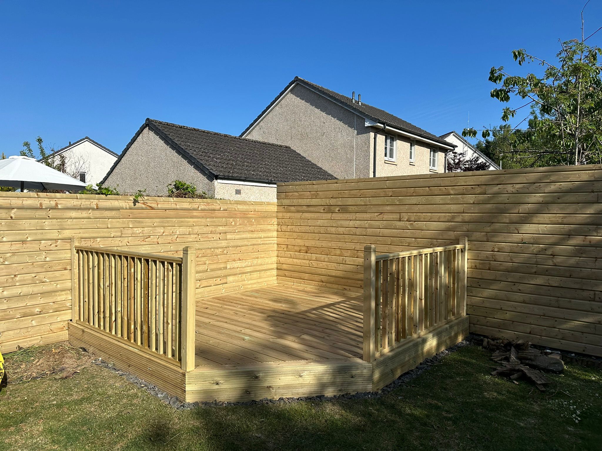 Hardwood decking project by Marshall & Co., Perth
