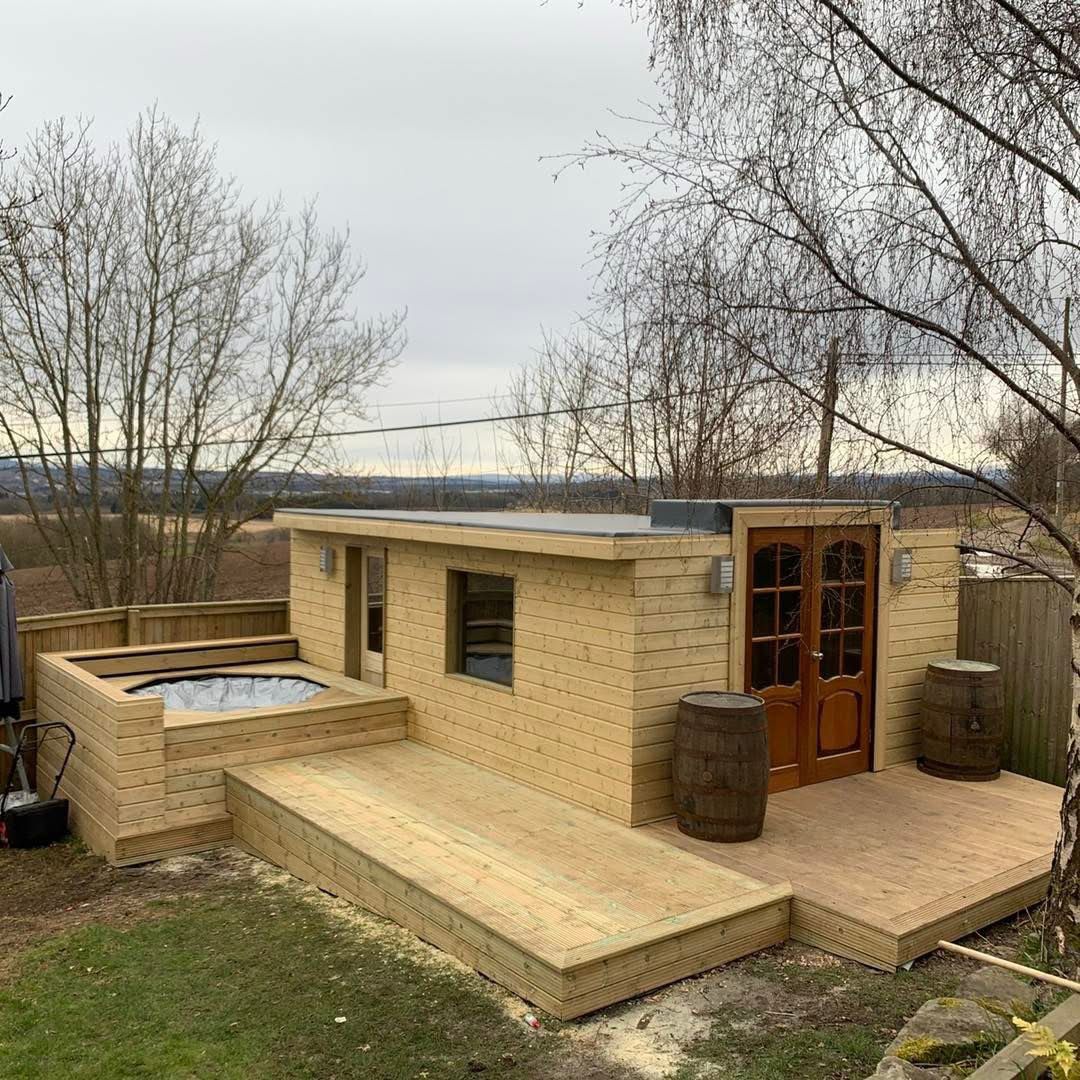 Garden office by Marshall & Co., Perthshire