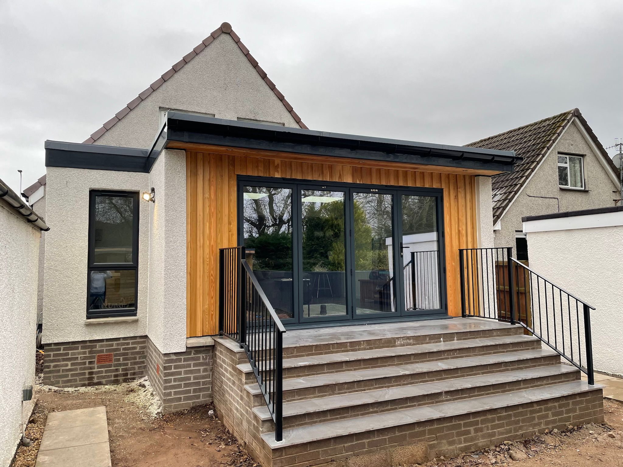 Bespoke house extension completed by Marshall & Co. in Perth, Scotland