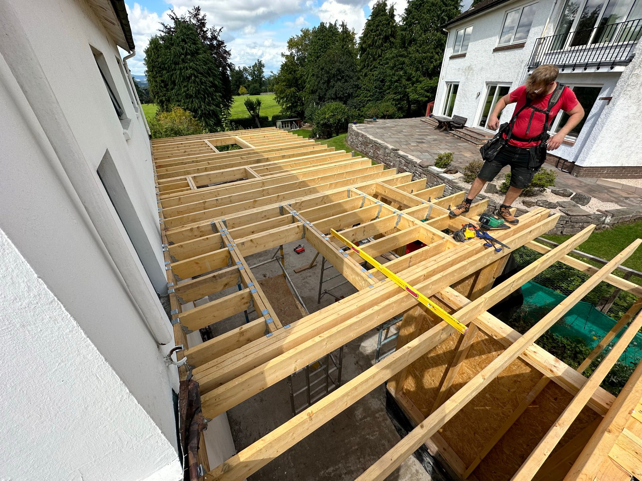 Single storey rear extension by Marshall & Co., Perthshire