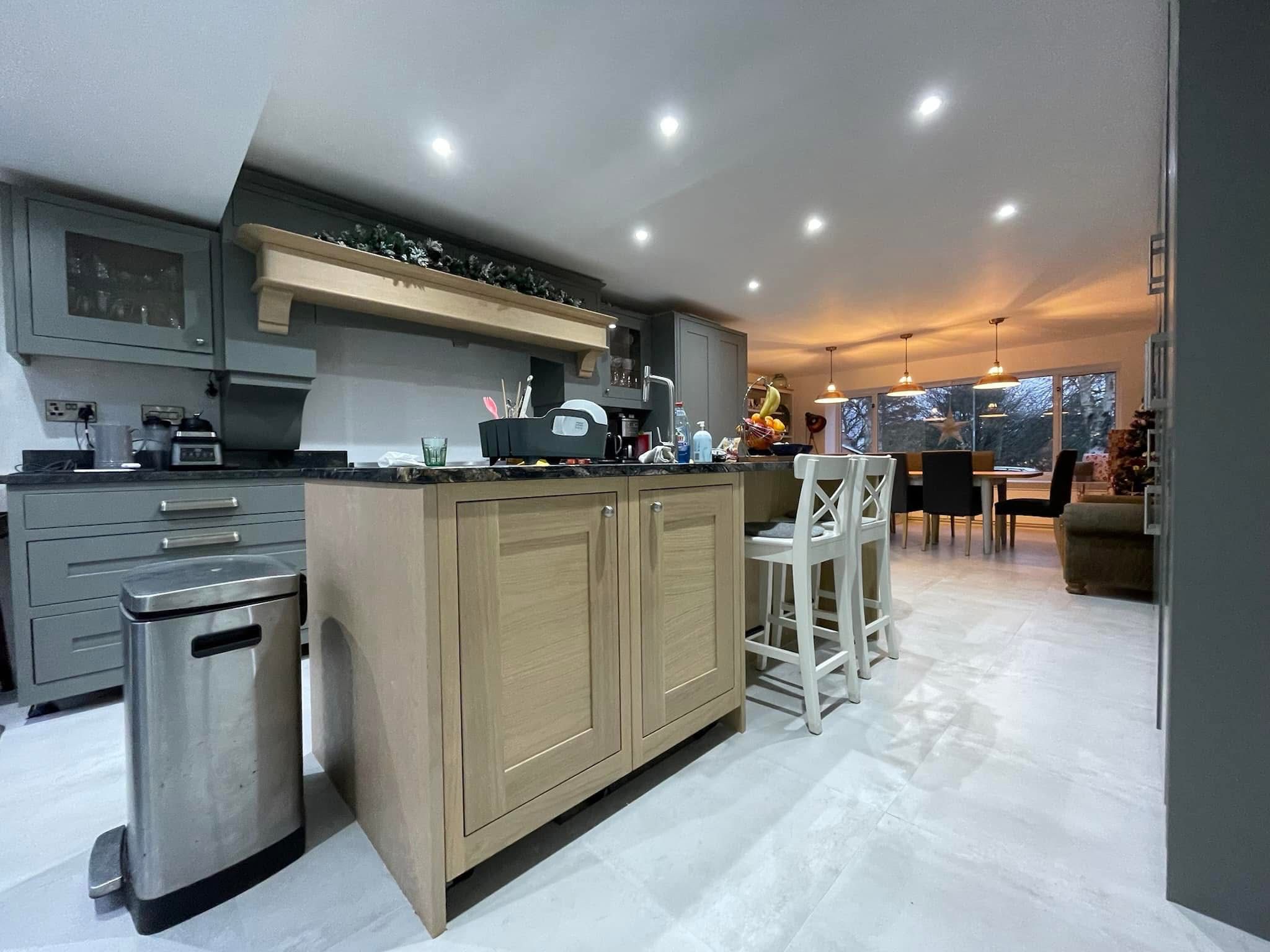 Custom kitchen joinery by Marshall & Co., Perthshire
