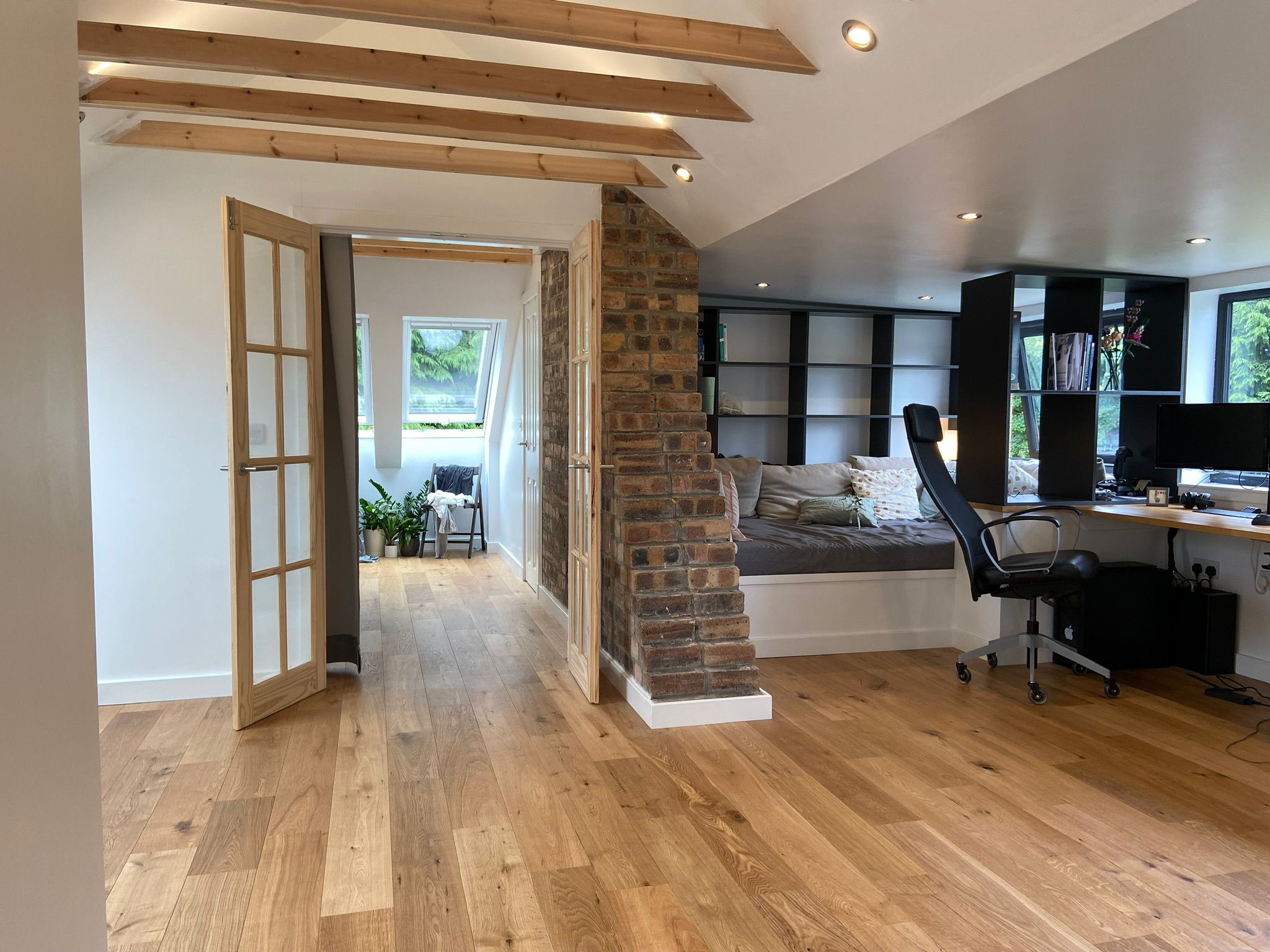 Loft conversion with dormer window installed by Marshall & Co., Perthshire
