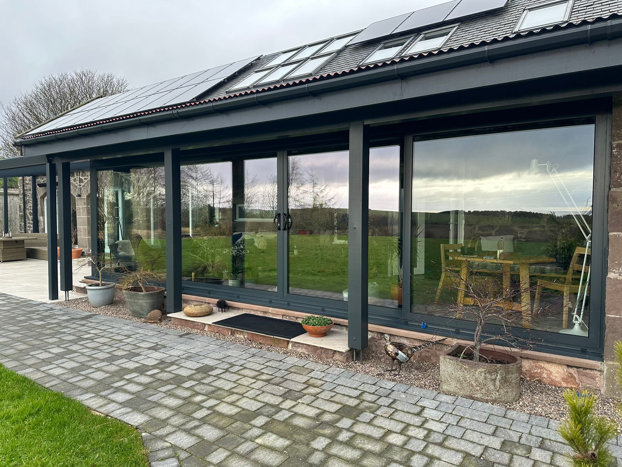 Bespoke window installation by Marshall & Co. in Perth